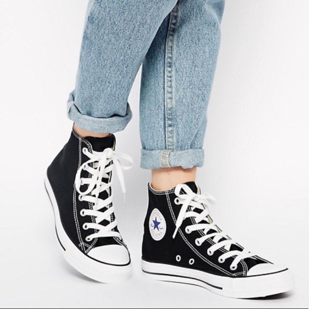 Black High Top Converse